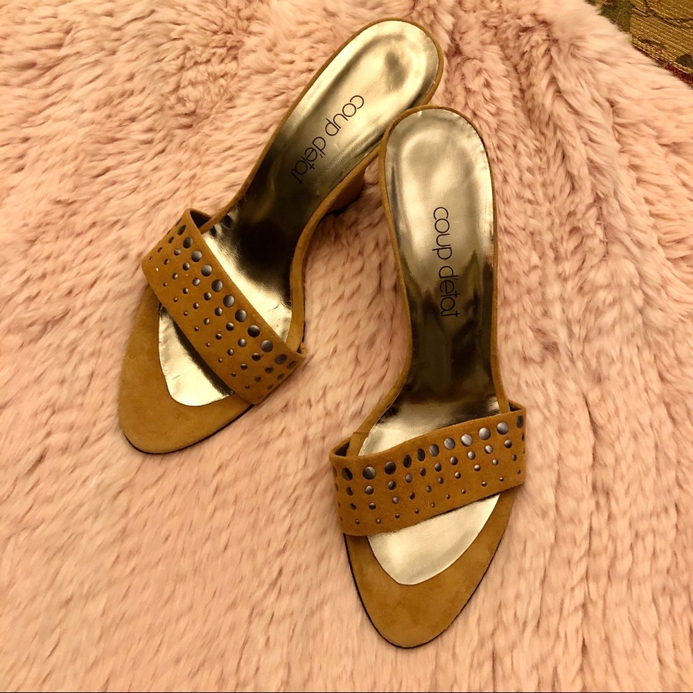 Coup d’tat Wedge Sandals New